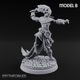Aztec Inspired Stone-Fisted Hobgoblin Fighter B Miniature for Dungeons and Dragons, Pathfinder or other TTRPGs