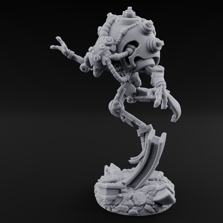 Hose Tangled Firing Cyborg B Miniature for Dungeons and Dragons, Pathfinder or other TTRPGs