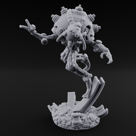 Hose Tangled Firing Cyborg B Miniature for Dungeons and Dragons, Pathfinder or other TTRPGs