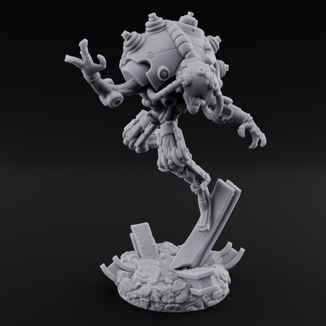 Hose Tangled Firing Cyborg B Miniature for Dungeons and Dragons, Pathfinder or other TTRPGs