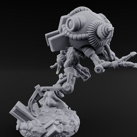 Hose Tangled Firing Cyborg C Miniature for Dungeons and Dragons, Pathfinder or other TTRPGs