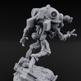Hose Tangled Firing Cyborg C Miniature for Dungeons and Dragons, Pathfinder or other TTRPGs