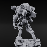 Hose Tangled Firing Cyborg C Miniature for Dungeons and Dragons, Pathfinder or other TTRPGs