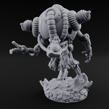 Hose Tangled Firing Cyborg C Miniature for Dungeons and Dragons, Pathfinder or other TTRPGs