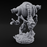 Hose Tangled Firing Cyborg C Miniature for Dungeons and Dragons, Pathfinder or other TTRPGs