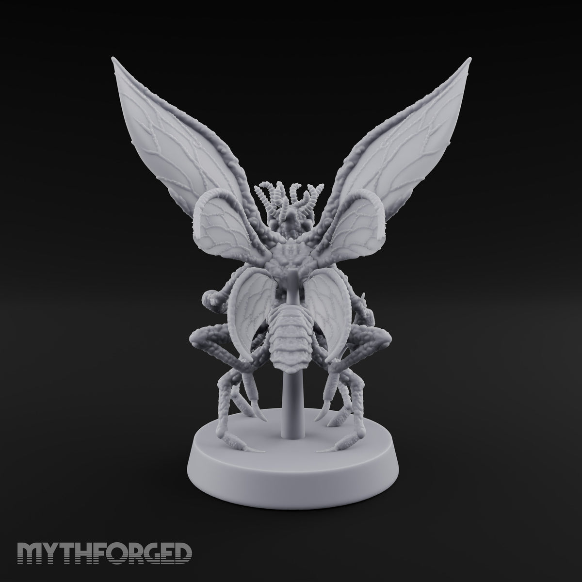 Collecting Brains Over Vermont Mi-Go Winged Horror