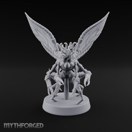 Collecting Brains Over Vermont Mi-Go Winged Horror
