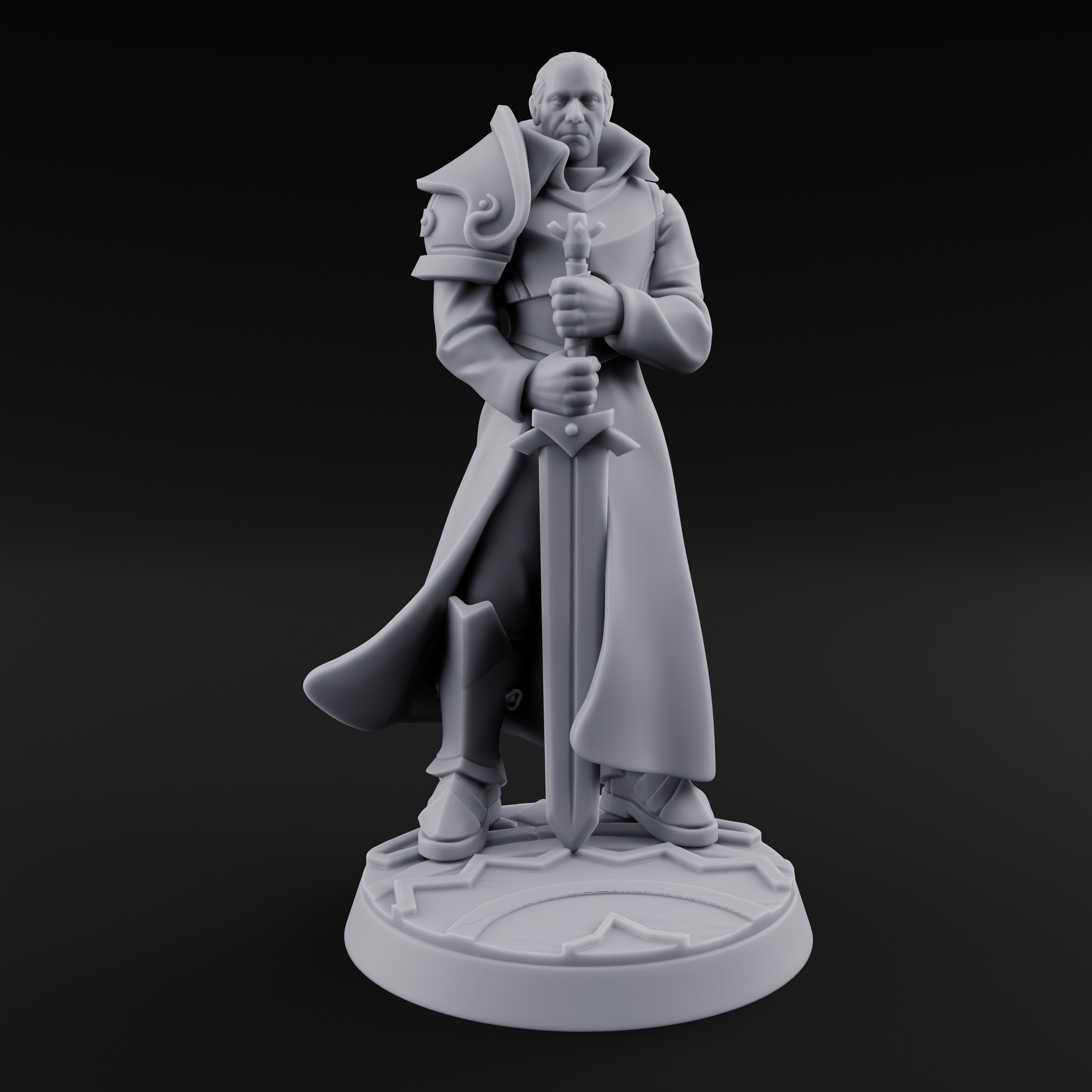 Sword Resting Human General