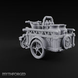 Curdle Not, Want Not Wooden Milkman Market Piece A