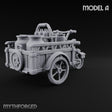 Curdle Not, Want Not Wooden Milkman Market Piece A