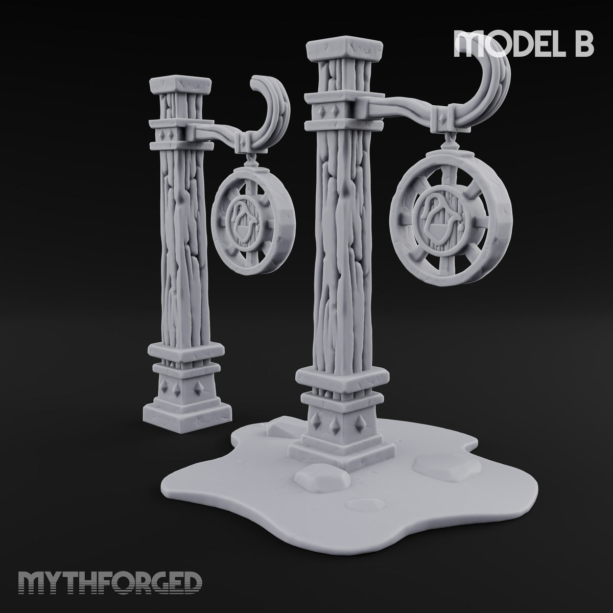 Curdle Not, Want Not Wooden Milkman Market Set — B