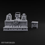 Curdle Not, Want Not Wooden Milkman Market Piece C