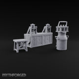 Curdle Not, Want Not Wooden Milkman Market Piece C