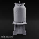 Curdle Not, Want Not Wooden Milkman Market Piece D