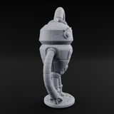 Lanky Armed Warforged Automaton A Miniature for Dungeons and Dragons, Pathfinder or other TTRPGs