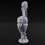 Lanky Armed Warforged Automaton B Miniature for Dungeons and Dragons, Pathfinder or other TTRPGs