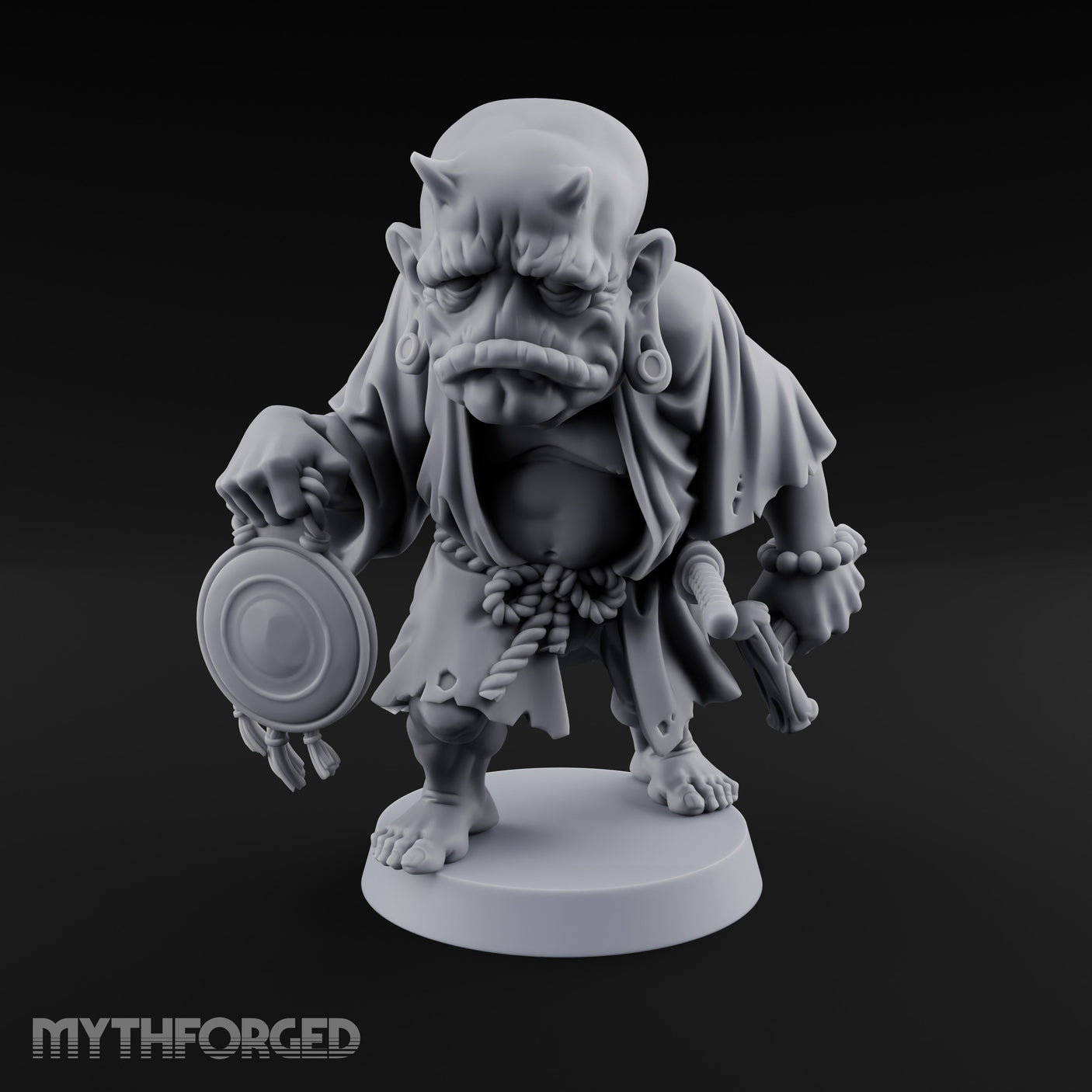 Mirror Dangling Ginkgo Spirit Miniature for Dungeons and Dragons, Pathfinder or other TTRPGs