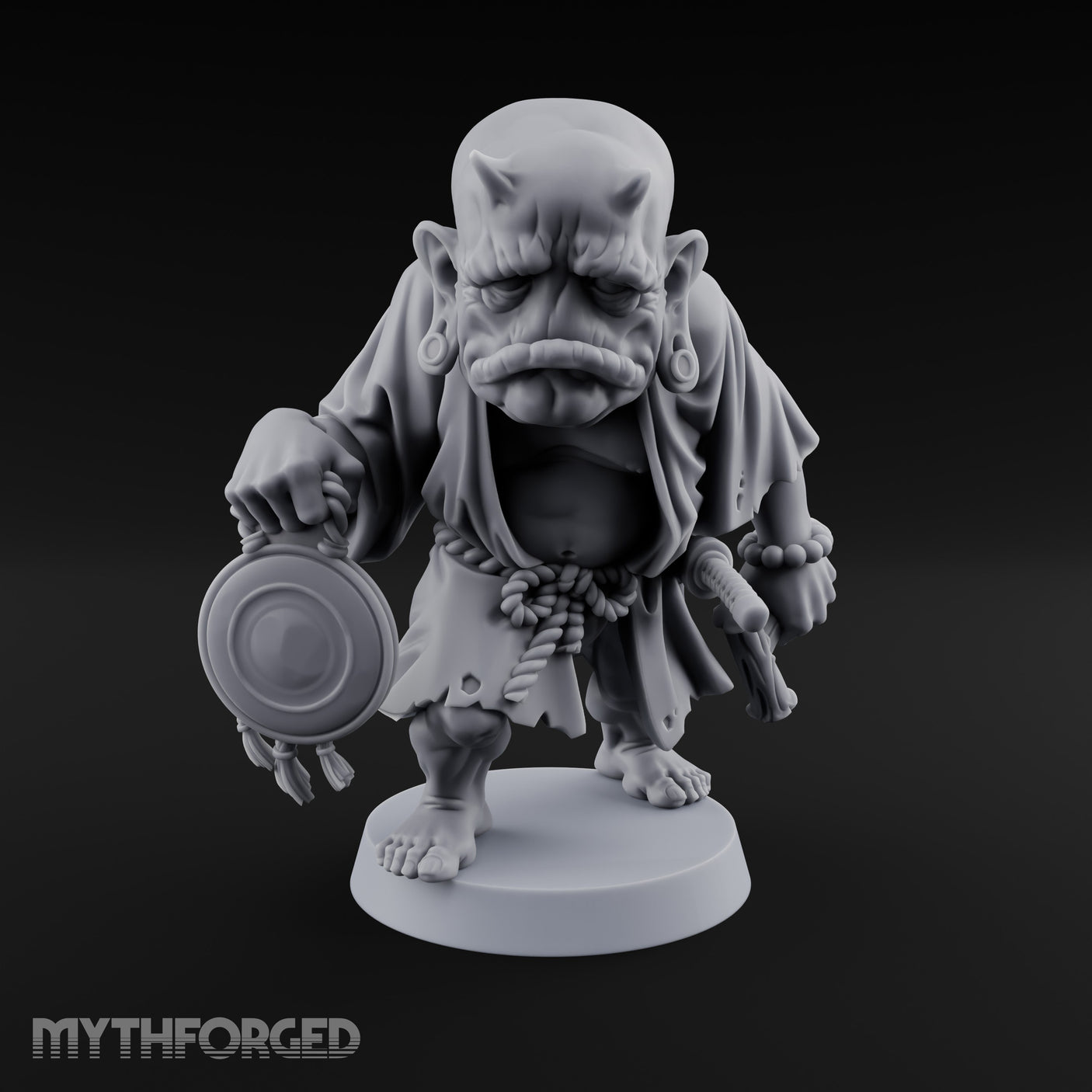 Mirror Dangling Ginkgo Spirit Miniature for Dungeons and Dragons, Pathfinder or other TTRPGs