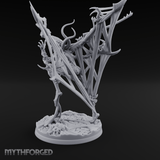 Wings Spread Menacing Phase Spider Matriarch Miniature for Dungeons and Dragons, Pathfinder or other TTRPGs
