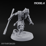 Shouldering The Blade Hadozee Warriors A Miniature for Dungeons and Dragons, Pathfinder or other TTRPGs