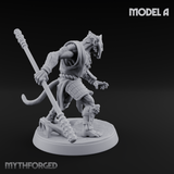 Shouldering The Blade Hadozee Warriors A Miniature for Dungeons and Dragons, Pathfinder or other TTRPGs