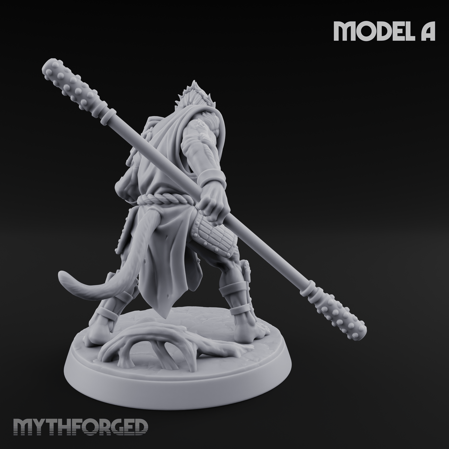 Shouldering The Blade Hadozee Warriors A Miniature for Dungeons and Dragons, Pathfinder or other TTRPGs