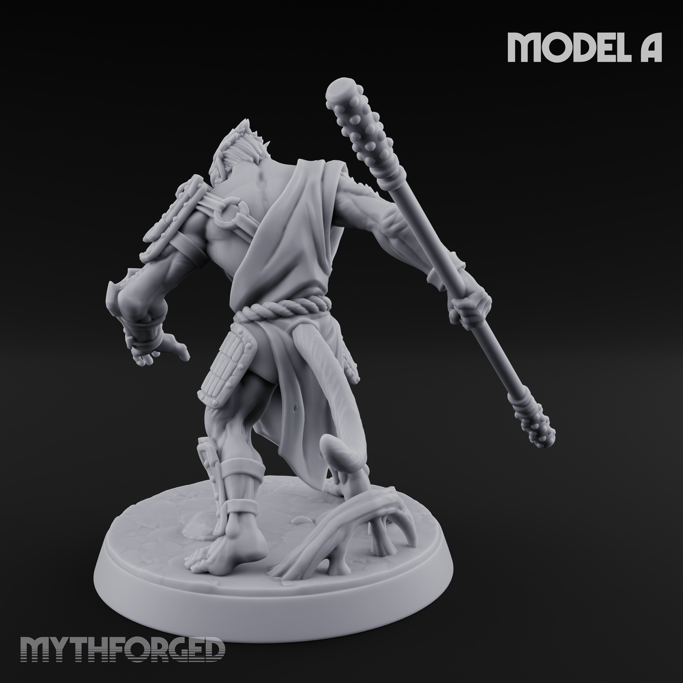 Shouldering The Blade Hadozee Warriors A Miniature for Dungeons and Dragons, Pathfinder or other TTRPGs