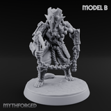 Shouldering The Blade Hadozee Warriors B Miniature for Dungeons and Dragons, Pathfinder or other TTRPGs
