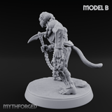 Shouldering The Blade Hadozee Warriors B Miniature for Dungeons and Dragons, Pathfinder or other TTRPGs