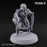 Shouldering The Blade Hadozee Warriors B Miniature for Dungeons and Dragons, Pathfinder or other TTRPGs