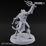 Shouldering The Blade Hadozee Warriors C Miniature for Dungeons and Dragons, Pathfinder or other TTRPGs