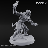 Shouldering The Blade Hadozee Warriors C Miniature for Dungeons and Dragons, Pathfinder or other TTRPGs
