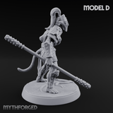 Shouldering The Blade Hadozee Warriors D Miniature for Dungeons and Dragons, Pathfinder or other TTRPGs