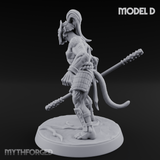 Shouldering The Blade Hadozee Warriors D Miniature for Dungeons and Dragons, Pathfinder or other TTRPGs