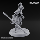 Shouldering The Blade Hadozee Warriors D Miniature for Dungeons and Dragons, Pathfinder or other TTRPGs