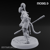 Shouldering The Blade Hadozee Warriors D Miniature for Dungeons and Dragons, Pathfinder or other TTRPGs
