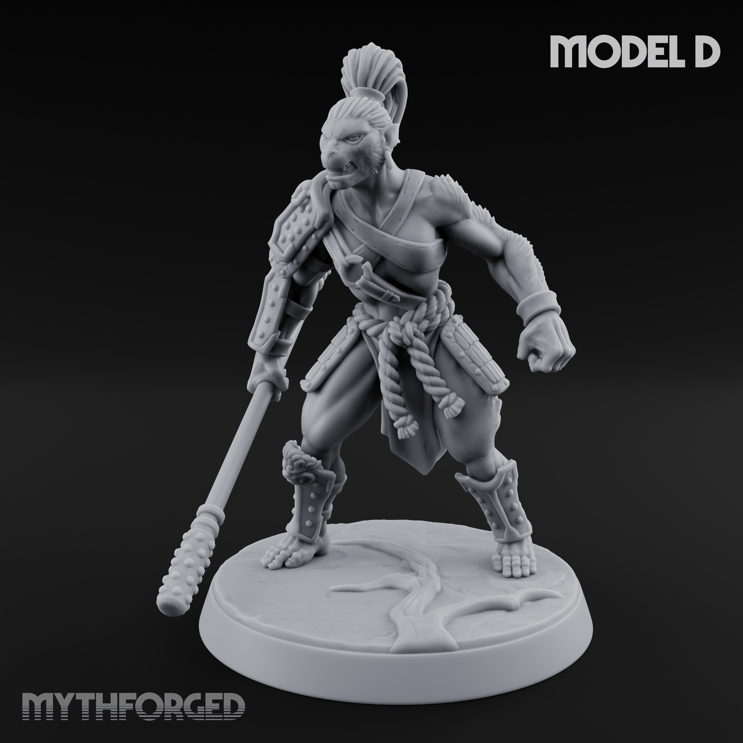 Shouldering The Blade Hadozee Warriors D Miniature for Dungeons and Dragons, Pathfinder or other TTRPGs