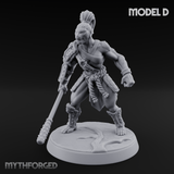Shouldering The Blade Hadozee Warriors D Miniature for Dungeons and Dragons, Pathfinder or other TTRPGs