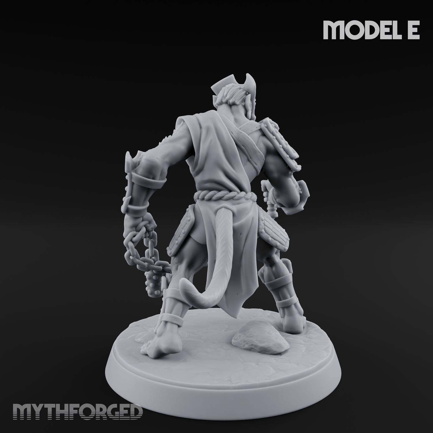 Shouldering The Blade Hadozee Warriors E Miniature for Dungeons and Dragons, Pathfinder or other TTRPGs