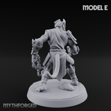 Shouldering The Blade Hadozee Warriors E Miniature for Dungeons and Dragons, Pathfinder or other TTRPGs
