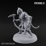 Shouldering The Blade Hadozee Warriors E Miniature for Dungeons and Dragons, Pathfinder or other TTRPGs