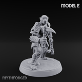 Shouldering The Blade Hadozee Warriors E Miniature for Dungeons and Dragons, Pathfinder or other TTRPGs