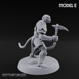 Shouldering The Blade Hadozee Warriors E Miniature for Dungeons and Dragons, Pathfinder or other TTRPGs