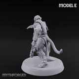 Shouldering The Blade Hadozee Warriors E Miniature for Dungeons and Dragons, Pathfinder or other TTRPGs