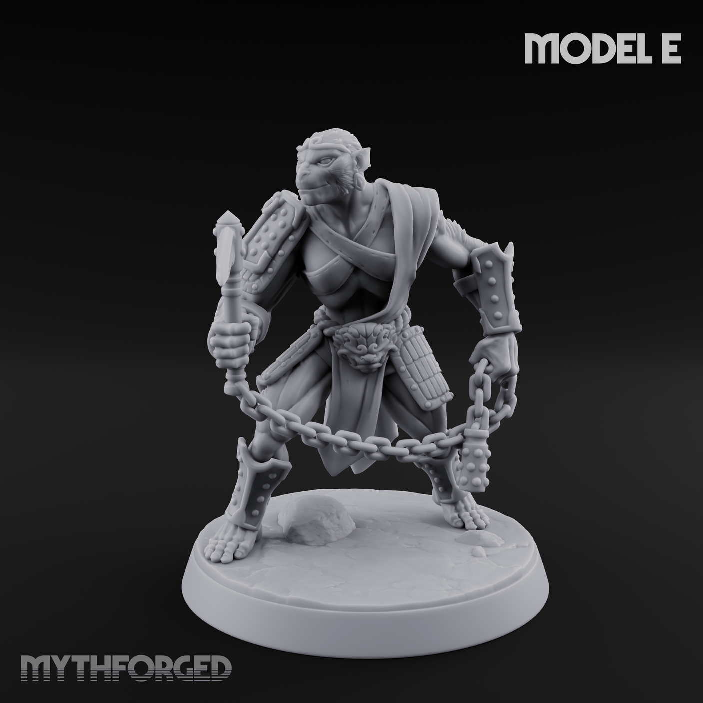 Shouldering The Blade Hadozee Warriors E Miniature for Dungeons and Dragons, Pathfinder or other TTRPGs