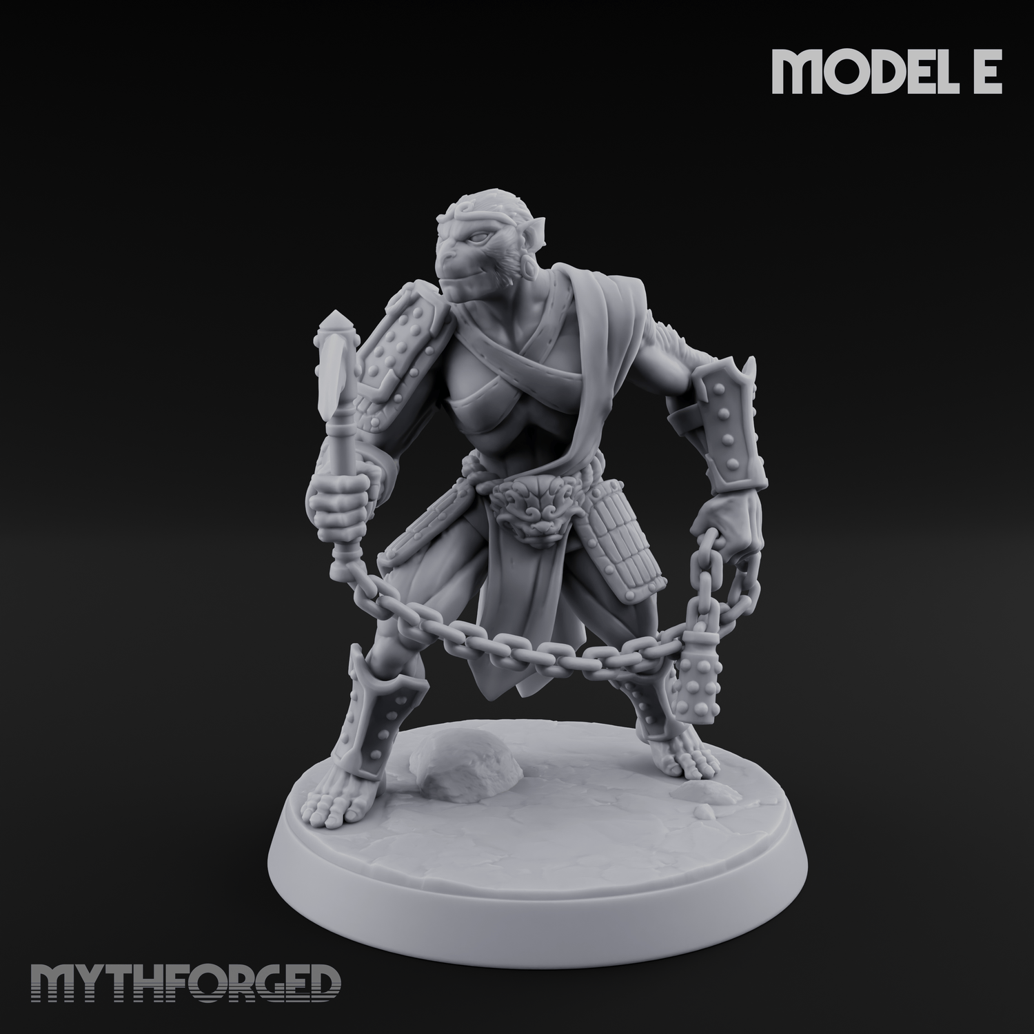 Shouldering The Blade Hadozee Warriors E Miniature for Dungeons and Dragons, Pathfinder or other TTRPGs
