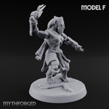 Shouldering The Blade Hadozee Warriors F Miniature for Dungeons and Dragons, Pathfinder or other TTRPGs