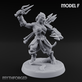 Shouldering The Blade Hadozee Warriors F Miniature for Dungeons and Dragons, Pathfinder or other TTRPGs