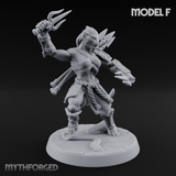 Shouldering The Blade Hadozee Warriors F Miniature for Dungeons and Dragons, Pathfinder or other TTRPGs
