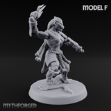 Shouldering The Blade Hadozee Warriors F Miniature for Dungeons and Dragons, Pathfinder or other TTRPGs